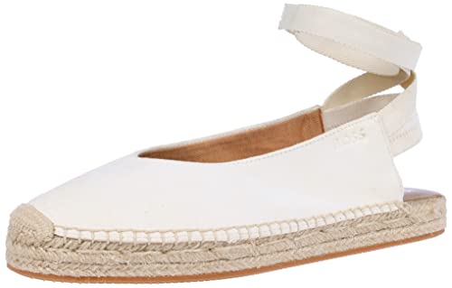 BOSS Damen Madeira_Ball_sdtp Ballerina, Open White114, 39 EU