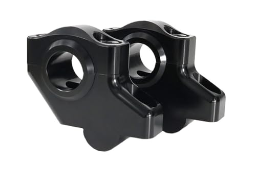 Risers de guidon décalés moto 22mm : Restez droit durant vos voyages