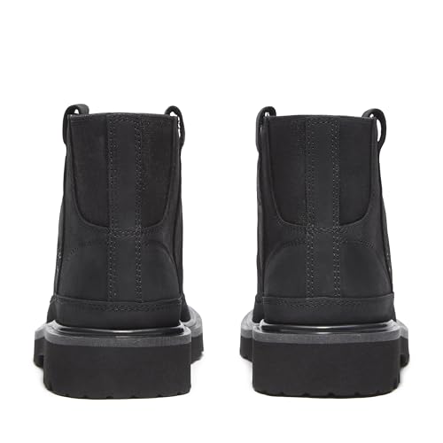 Timberland Timberland Women's Rowan Way Mid Pull On, Black Nubuck, 7 M US