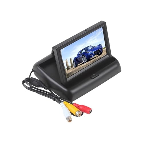 Système sonde radar de recul voiture 12V avec 4 capteurs et écran sauvegarde inversée