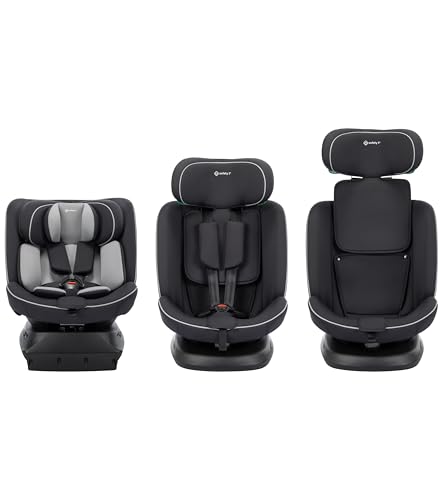 Siège auto pivotant 40-150 cm pour installer bébé facilement sans effort