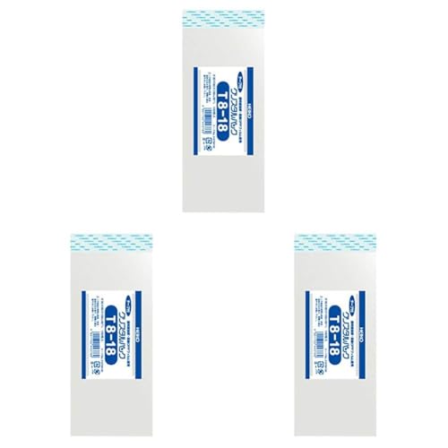 �V���W�}(Shimojima) HEIKO OPP�� �N���X�^���p�b�N T8-18 (�e�[�v�t��) 100��/62-0994-57 (× 3)