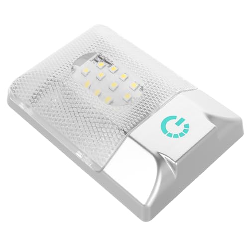 ABOOFAN Multi-Function Rv Interior Lighting 12-24v Rv Ceiling Dome Light Dimmable Reading Light for Car Truck Boat