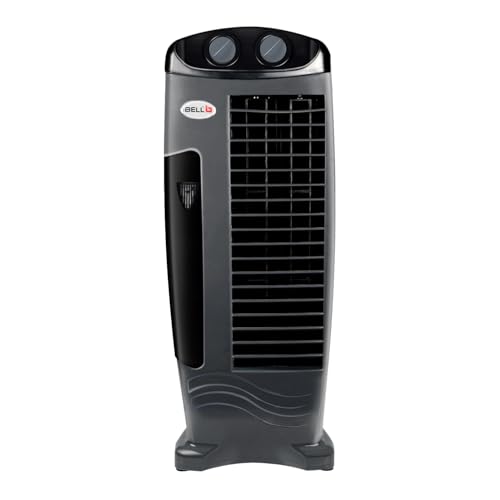Image of IBELL DELUXE High-Speed Tower Fan | 18 Months Warranty | 25ft Air Delivery | 2250 /hr | 3-Speed Control | Energy Efficient | Low Noise | Anti-Rust Body (Grey)