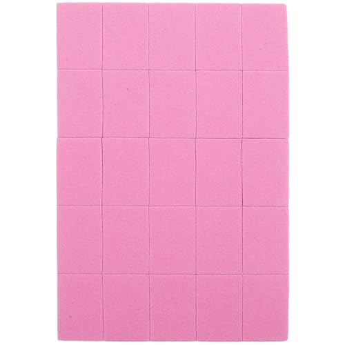 VILLFUL 50 piezas Bloques de Pulido para Uñas Naturales y Acrílicas Esponjas de Pulidor Doble Cara para Manicura y Pedicura Profesional Resistentes y Fáciles de Usar para Salón y Uso