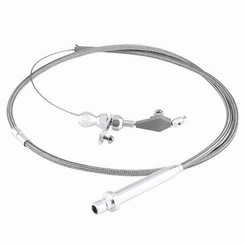 Cable de retroceso TH350 de acero trenzado compatible con transmisión Chevy 350 automatic 4