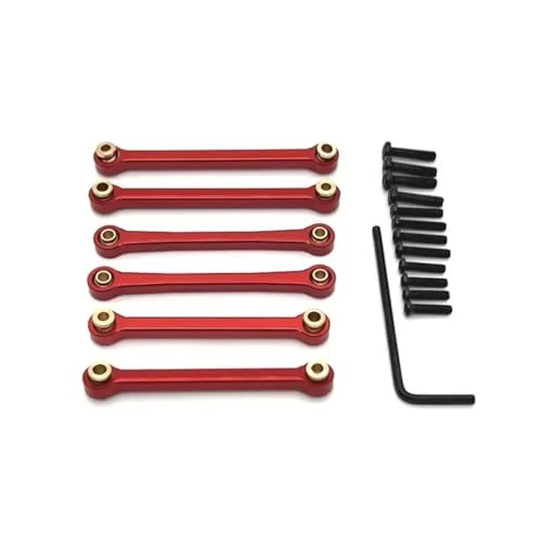���߉\�ȃv�����b�h For Wltoys 144016 144018 �����X�e�A�����O�����N���b�h�^�C���b�h�����P�[�W�Z�b�g�����R���Ԃ̃A�b�v�O���[�h���i�A�N�Z�T���[(Red)