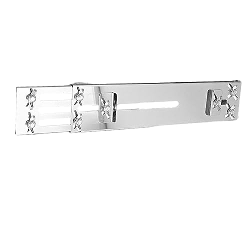 Soporte de piedra de afilado de acero inoxidable retráctil y antideslizante, ajustable para piedras 7-24,5 cm, para cocina y hogar