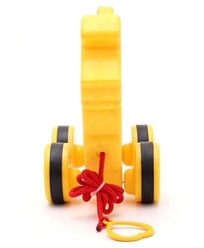 Image of Mini Steps Pull Along Lion Toy - Baby & Toddler Walking Toy, Interactive Fun Gift