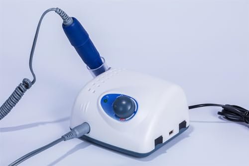 Micromotor de alta velocidad para cuidado profesional de uñas y laboratorio dental, funciona con pedal con alimentación USB
