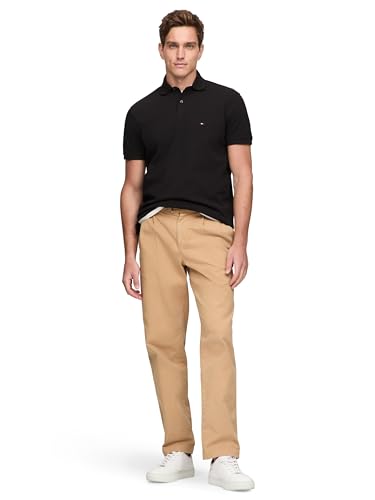 Tommy Hilfiger Men's Short Sleeve Polo Shirts in Classic Fit with Stretch and Organic Pique Cotton3