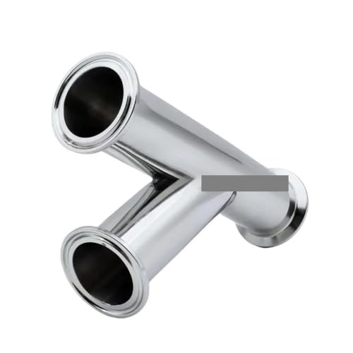 Raccord Tri Clamp 38mm en Y oblique pour réseau de microbrasserie et brassage - 4
