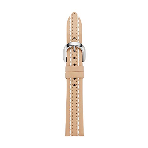 Kate Spade New York vachetta leather touchscreen smartwatch strap - KSS1603 Color: Beige