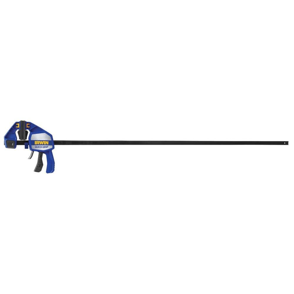 QUICK-GRIP Bar Clamp, One-Handed, Heavy-Duty, 50-Inch (1964716), Blue