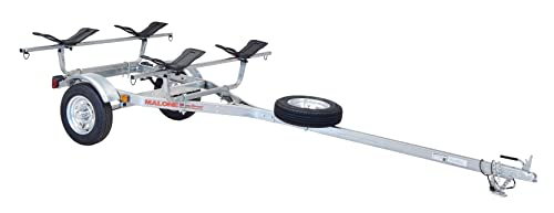 Malone MicroSport 2-Boat MegaWing Kayak Trailer Package