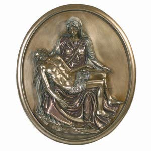 Pacific Giftware Michelangelo's La Pieta Hanging Wall Sculpture Statue Figurine #TOP29