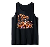 Photo Gallery boxer dog halloween witch graphic with floral fall pumpkins canotta Photo Gallery boxer dog halloween witch graphic with floral fall pumpkins canotta