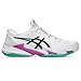 ASICS Men's Court FlyteFoam 3 Tennis Shoes, 10.5, White/Digital Sakura
