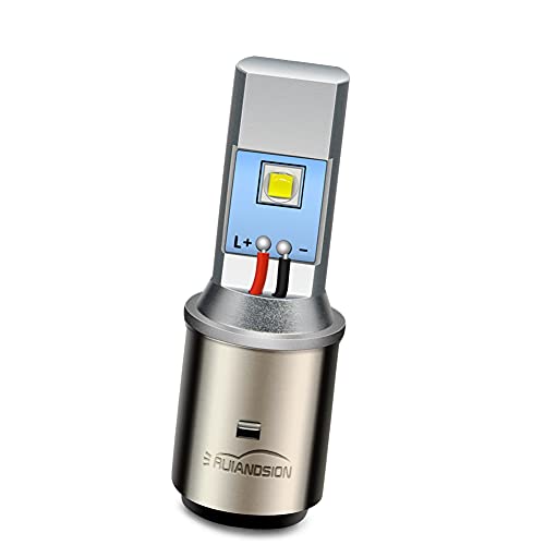 Ruiandsion BA20D LED I[goCwbhCgd DC 6-24V H6 zCg 2525 2SMD`bv Hi/Lo ؑ I[goCwbhCgpLEDdAɐ i1j