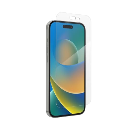 ZAGG InvisibleShield Glass Elite VisionGuard - Blaulichtfilter und antimikrobielle Behandlung schützen den Displayschutz - für iPhone 13 and iPhone Pro - Abdeckung: Standard-Bildschirm