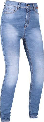 Richa Second Skin Jeans de moto pour dames, blau, 42