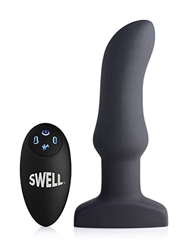 Plug anal gonflable swell vibrant pour vos moments de détente intime en solo