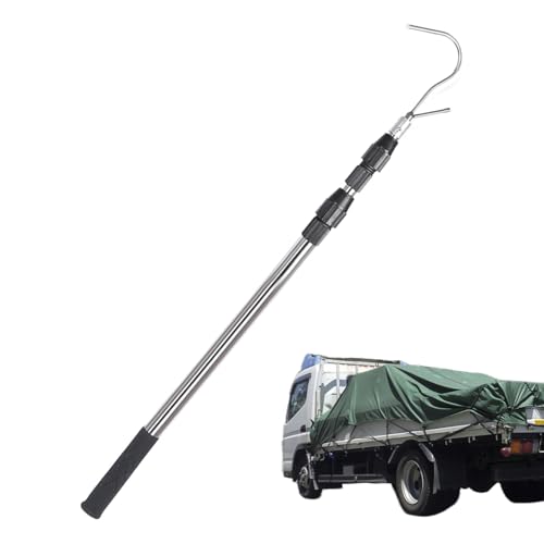 Herramienta de acero inoxidable tipo poste telescópico multifuncional Bed Buddy 2
