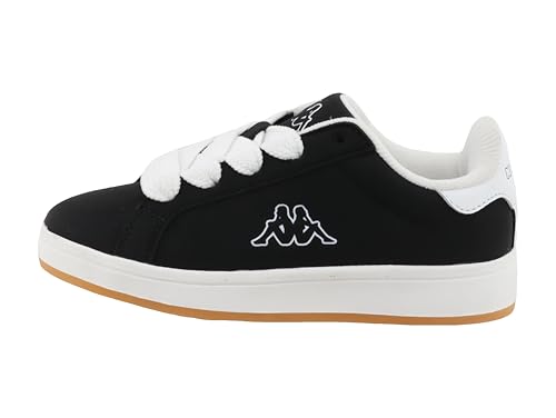 Basket Kappa Fille 95k0543001 noire en textile pour le sport