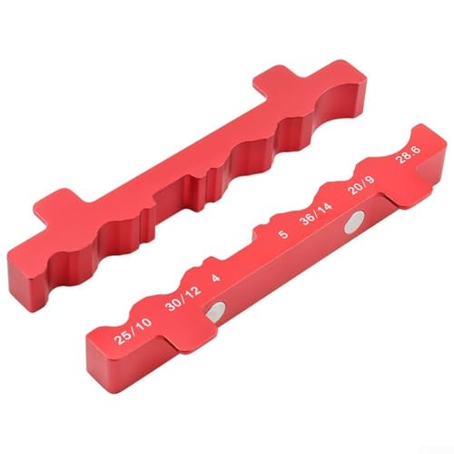 Aluminum Alloy Repair Stand Fixture with Wheel Axle Clamp and Fork Mounting for Pedal Installation Tool, Black(Red)