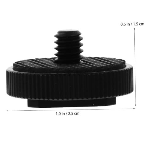 Adaptador de flash y zapata fría para trípode de cámara DSLR 2