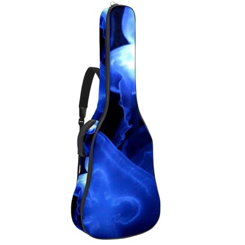 Housse de guitare acoustique étanche à motif pour vos trajets au studio de musique