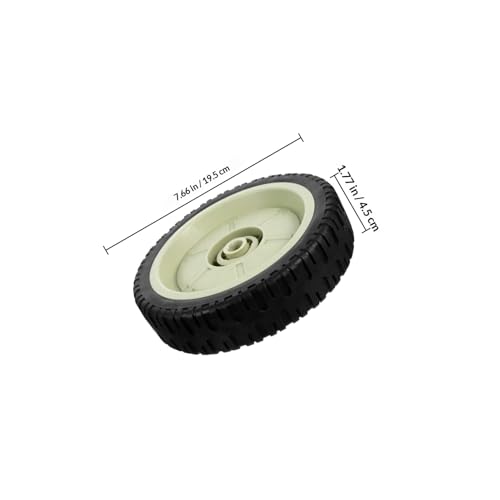 Roue de tondeuse à gazon résistante à l'usure pour terrain difficile - 2