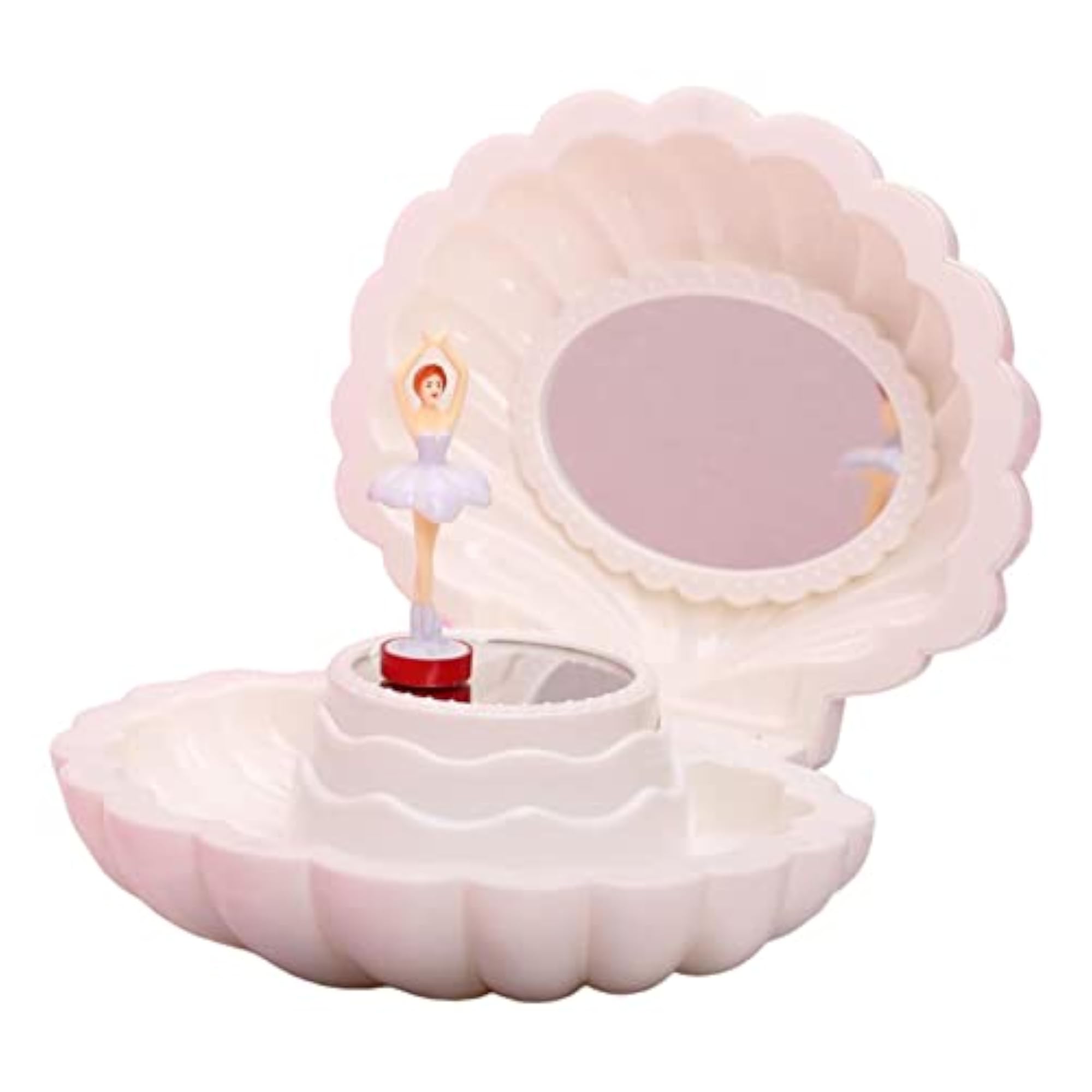 BNF® Small White Jewelry Storage Box, Elegant Display Case