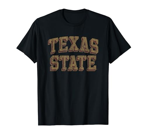Texas State Bobcats Retro Arch Officially Licensed T-Shirt