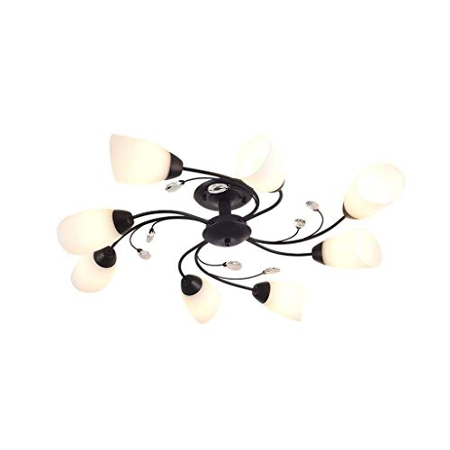 Lustre rétro européen simple multi-tête en métal pour intérieur chic - 2