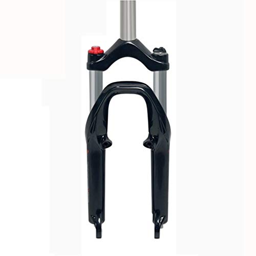 Mzp Bike Fork Folding Bike Suspension Fork 20 Inch V/Disc Brake Travel 80Mm Qr For Cruisers Children's Bicycles (Color : Black) #TOP5