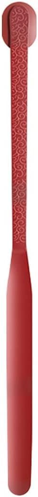 Calzador, Calzador con Mango Largo for Personas Mayores, diseño magnético, Elegante Cuchara for Zapatos patrón, ayudante de Nailon Duradero for, 4 Colores | Red Color