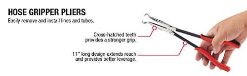 Sunex Tools Sunex 3703V 11" Hose Gripper Plier Set,Red #TOP4