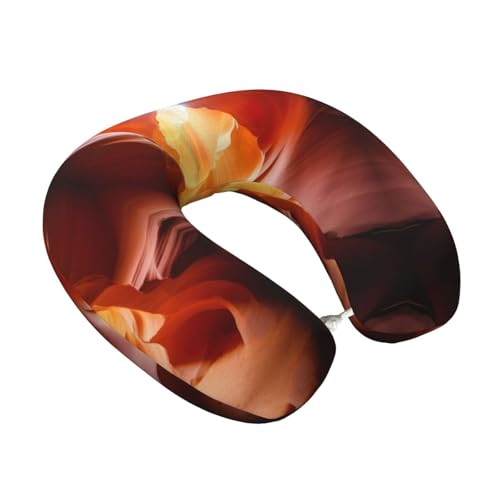 Almohada cuello en U espuma viscoelástica 30 cm x 25 cm miniatura 2