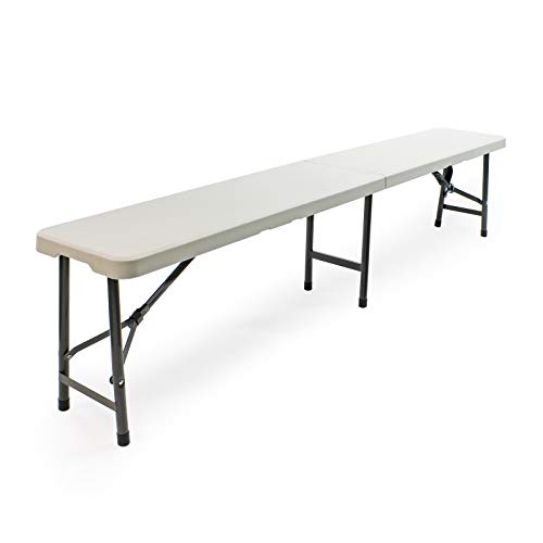 Wiltec Panca da Campeggio Ripiegabile Panchina da