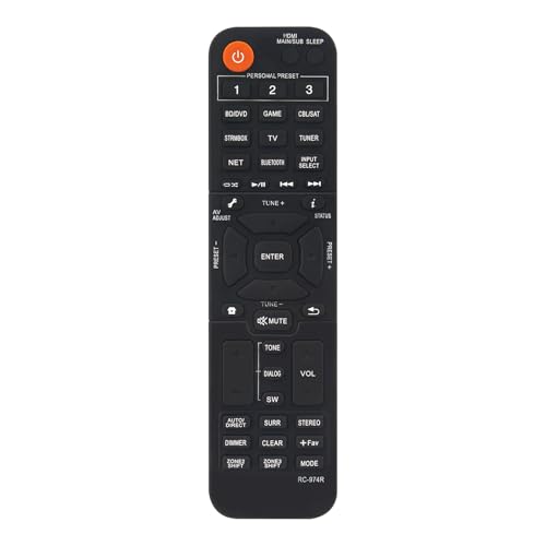 VINABTY RC-974R Ersetzte Fernbedienung Passend für Pioneer Network AV Receiver VSX-934 VSX-LX304 VSX-LX104 SX-934 RC-974R VSX-935 Sub RC-971R