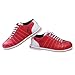DONFAAUK Mens Bowls Sports Trainers, Fashion Bowling Athletic Fitness Sneakers Lightweight Lace Up Beginner Bowler Trainers,Red,11