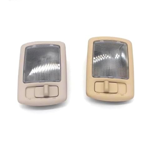 Car Reading Lamp Sunroof Switch for Kia Spectra 2006-92800-2D000XU,Car Interior Overhead Console Dome Light Reading Lamp,A-Beige(Normal/B-Color)