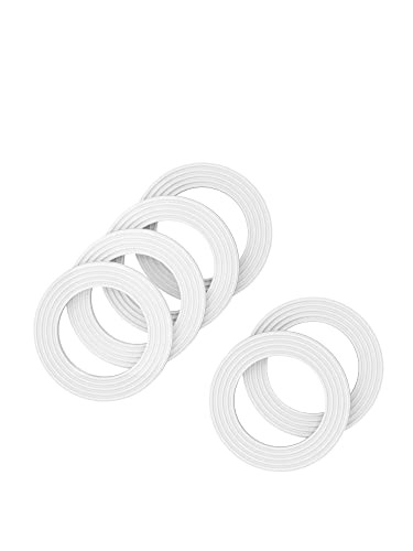 spottle® Glass Water Bottle Sealing Rings – Food-Grade Silicone Gaskets for Stainless Steel & Bamboo Lids, Leakproof (Pack of 6)