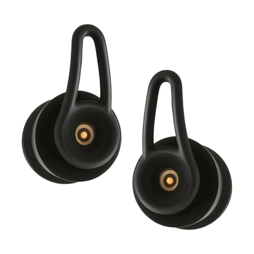 Ear Plugs for Sleeping Side Sleeper, VOTTOUCC Snoring Blocking Soft Silicone, 35dB Noise Reduction, Hypoallergenic for Sensitive Ears, Alarm-Safe, 4 Pairs S/M/L Sizes with Case, Reusable