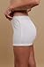 Cottonique Women's Hypoallergenic Elasticized Boxer Brief made from 100% Organic Cotton (7, Natural)