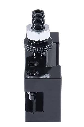 Image of Accusize Industrial Tools Style Axa Boring, Turning and Facing Quick Change Tool Post Holder for 5 /8'' Turning Tools, Style 2 Ex-Large, 0250-0102T