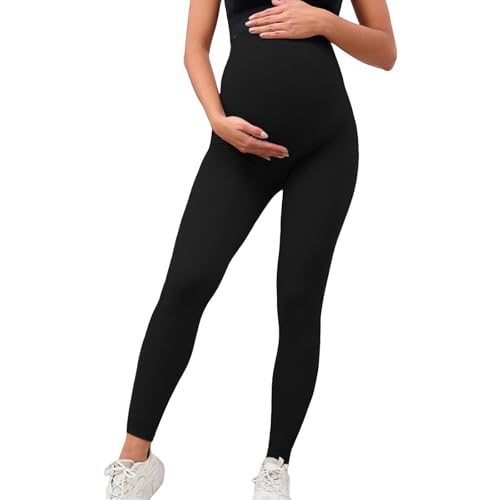 Leggins Premama Embarazada Leggins Deportivos Mujer Pantalones Elasticos Licras Deportivas De Ropa Pijama Lactancia Leggings para Maternity Clothes Embarazadas Accesorios Pantalón Legin Deportiva