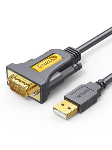MAKWORLD U-Green USB to RS232 DB9 Serial Male Converter Adapter Cable with PL2303 Chipset for Win8.1/8, Compatible with 8/7/Vista/XP//2000 and Mac OS X 10.6 and Above - 6 Feet - 2 Meter