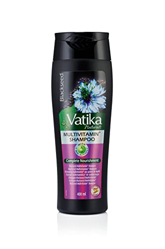 VATIKA NATURALS 멀티비타민 농축 블랙시드 샴푸 400ML